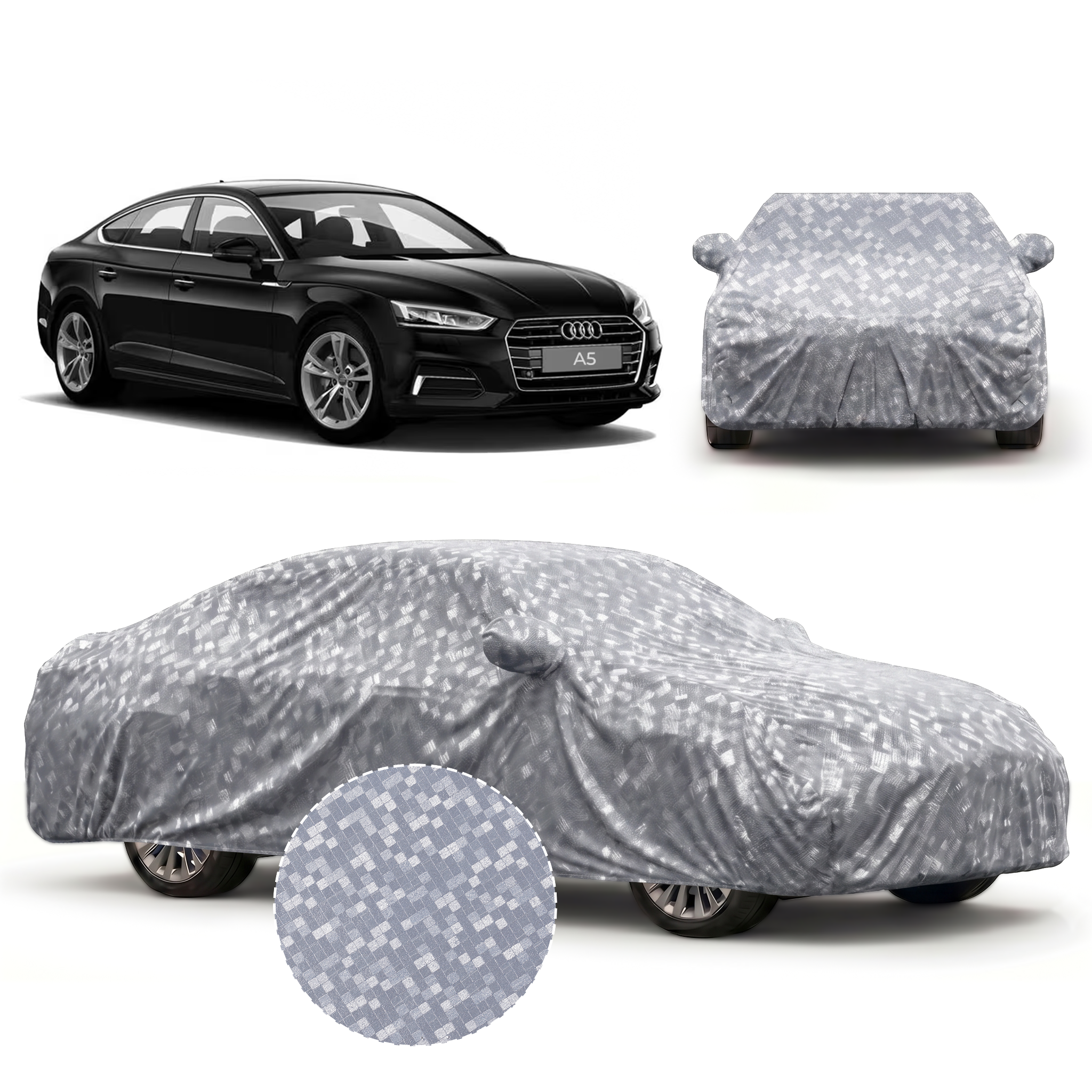 PROTEGO Premium Car Cover for Audi A5 | Waterproof, Dustproof & UV Protection |