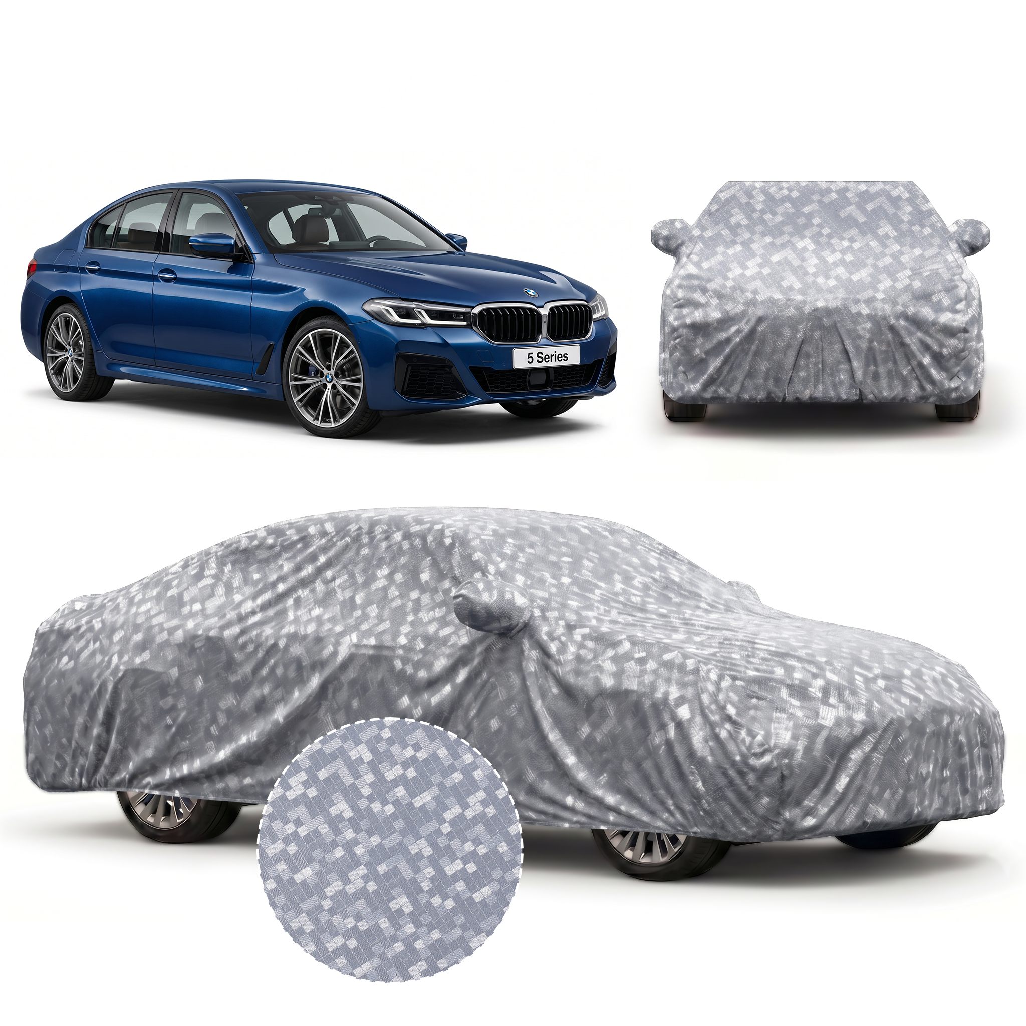 PROTEGO Premium Car Cover for BMW 5 Series | Waterproof, Dustproof & UV Protection |