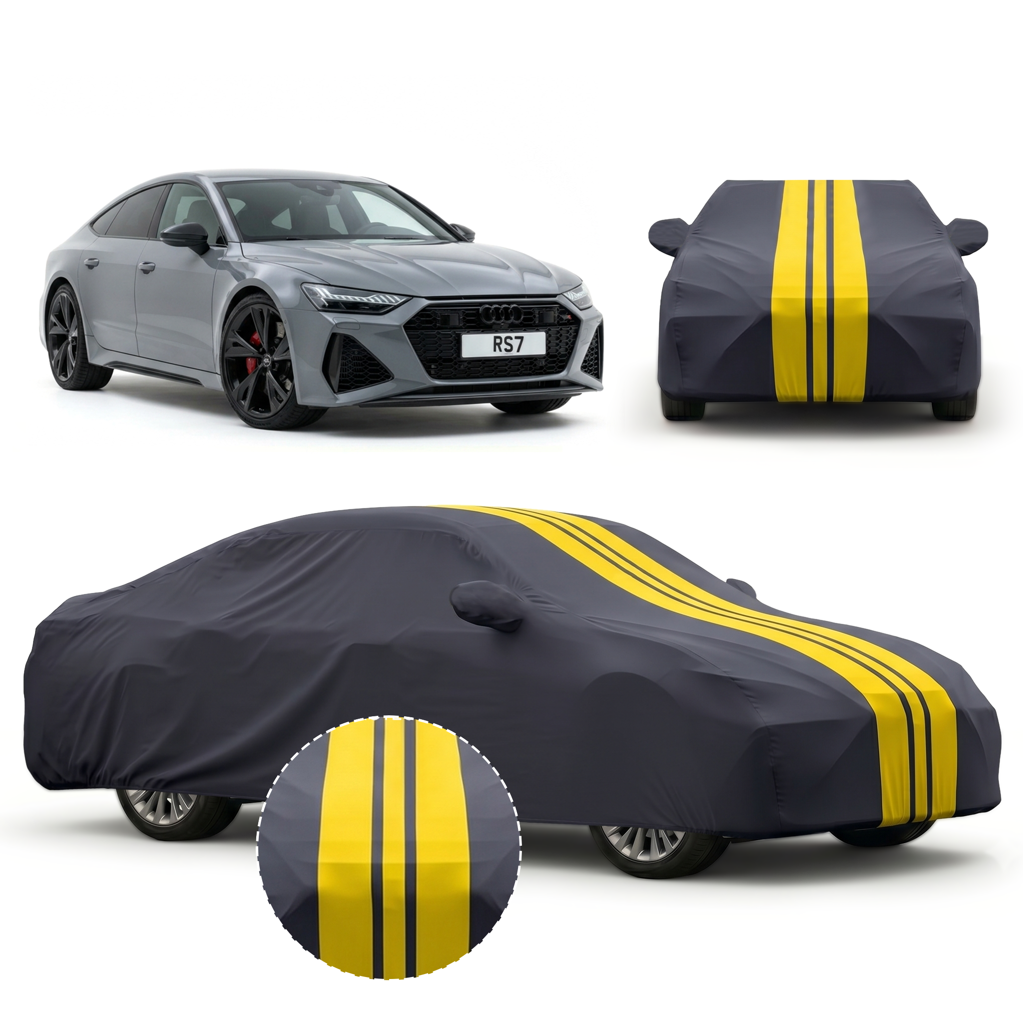 PROTEGO Premium Car Cover for Audi RS7 | Waterproof, Dustproof & UV Protection |