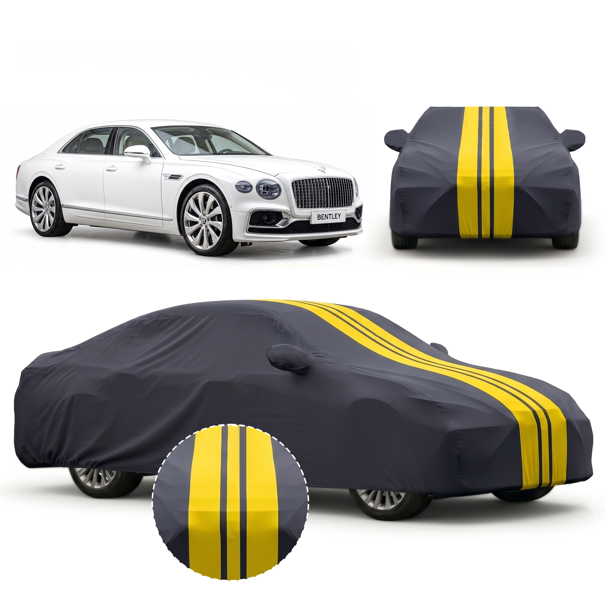 PROTEGO Premium Car Cover for Bentley Flying Spur | Waterproof, Dustproof & UV Protection |
