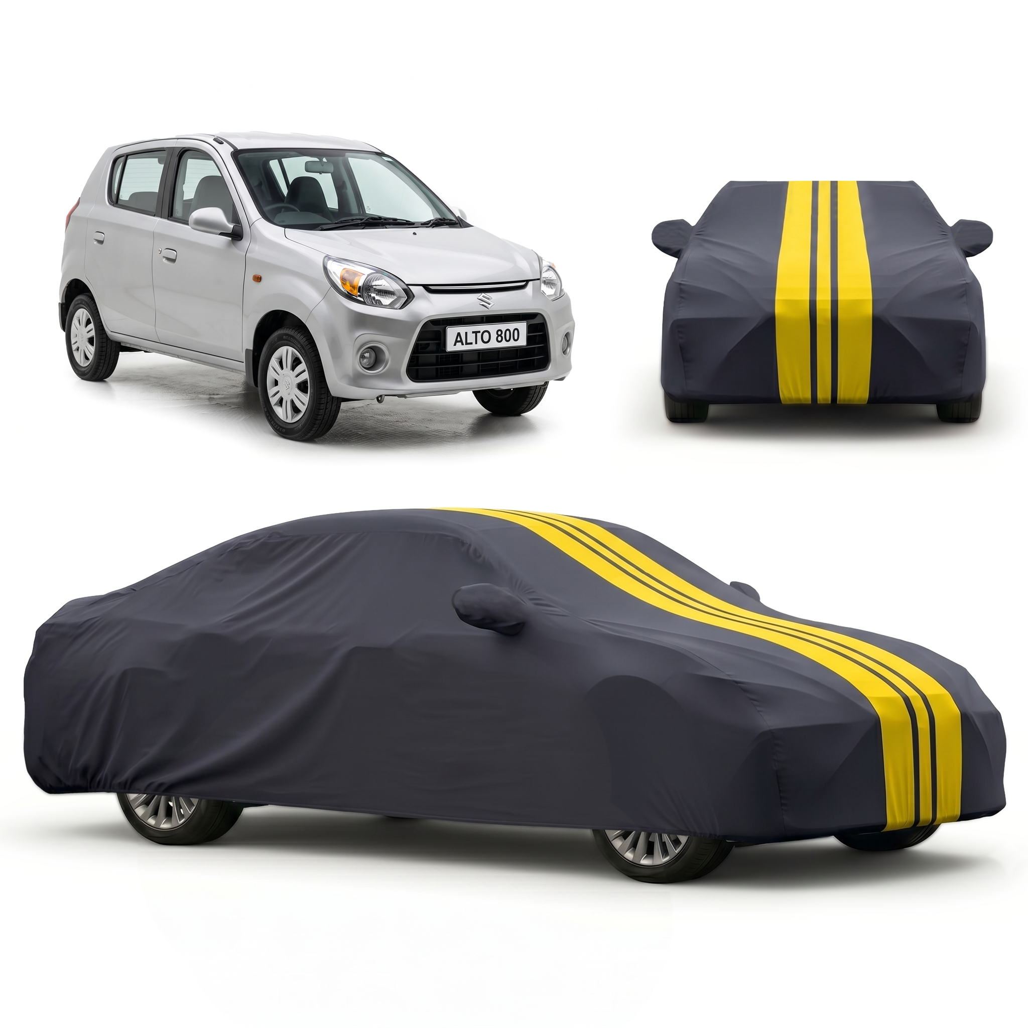 PROTEGO Premium Car Cover for Maruti Suzuki Alto | Waterproof, Dustproof & UV Protection |