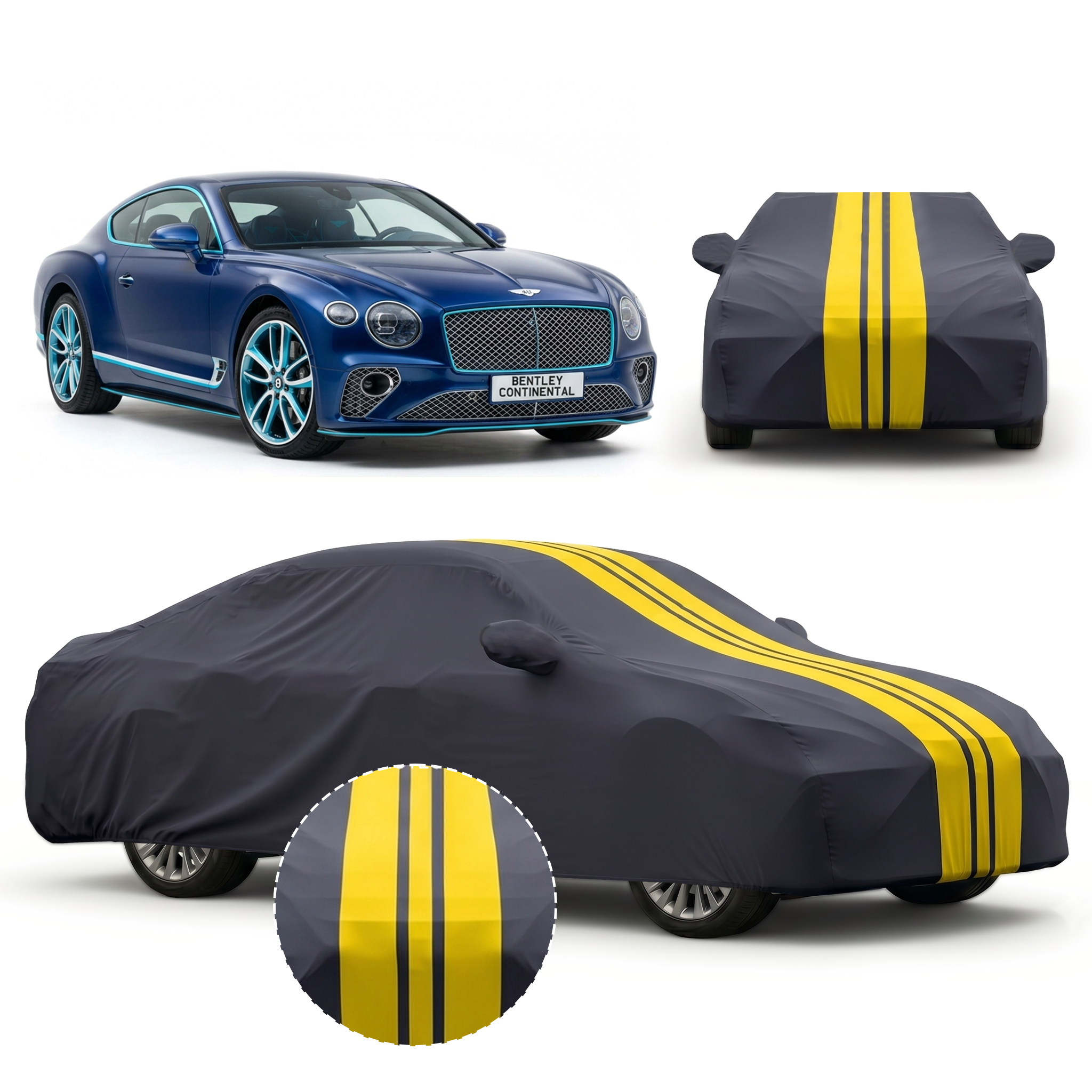 PROTEGO Premium Car Cover for Bentley Continental | Waterproof, Dustproof & UV Protection |