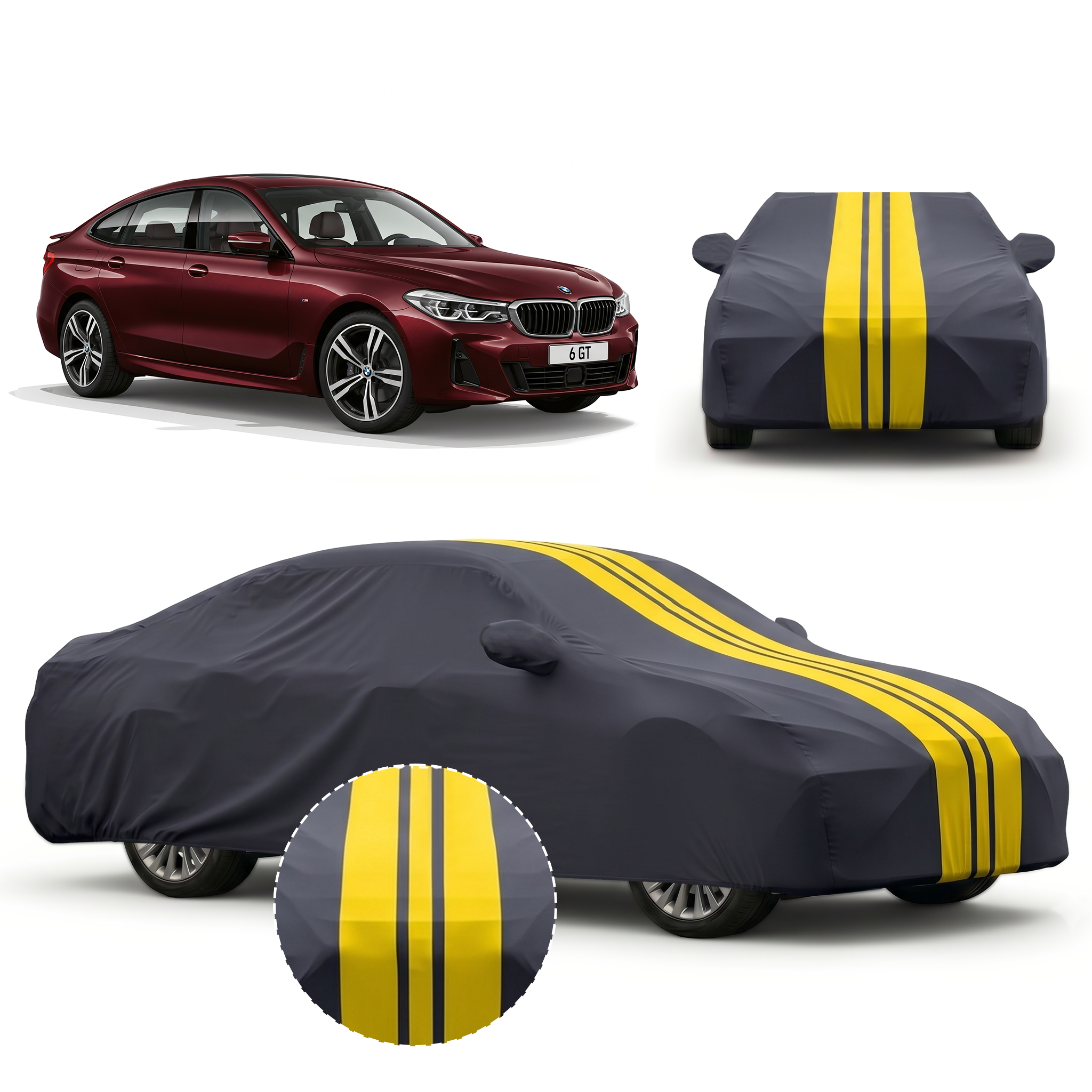 PROTEGO Premium Car Cover for BMW 6 GT | Waterproof, Dustproof & UV Protection |